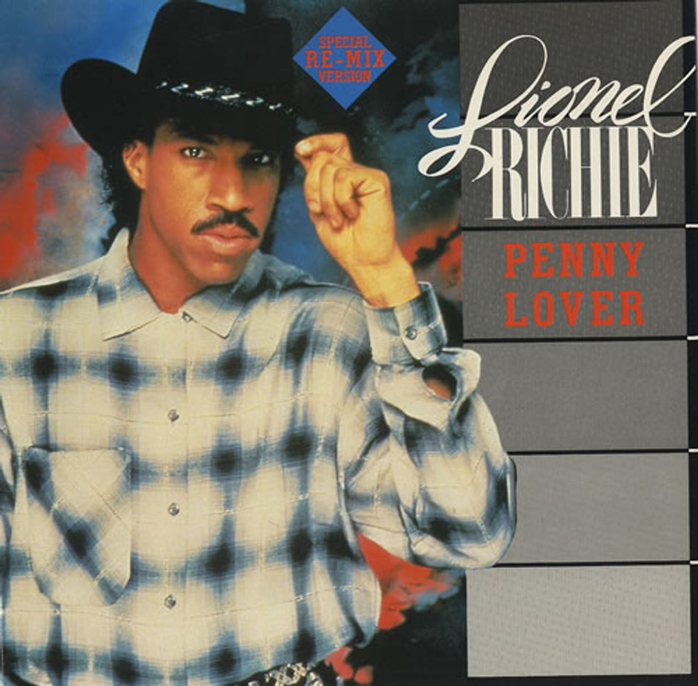 Lionel Richie Penny Lover UK 7" vinyl single (7 inch record / 45) TMG1356