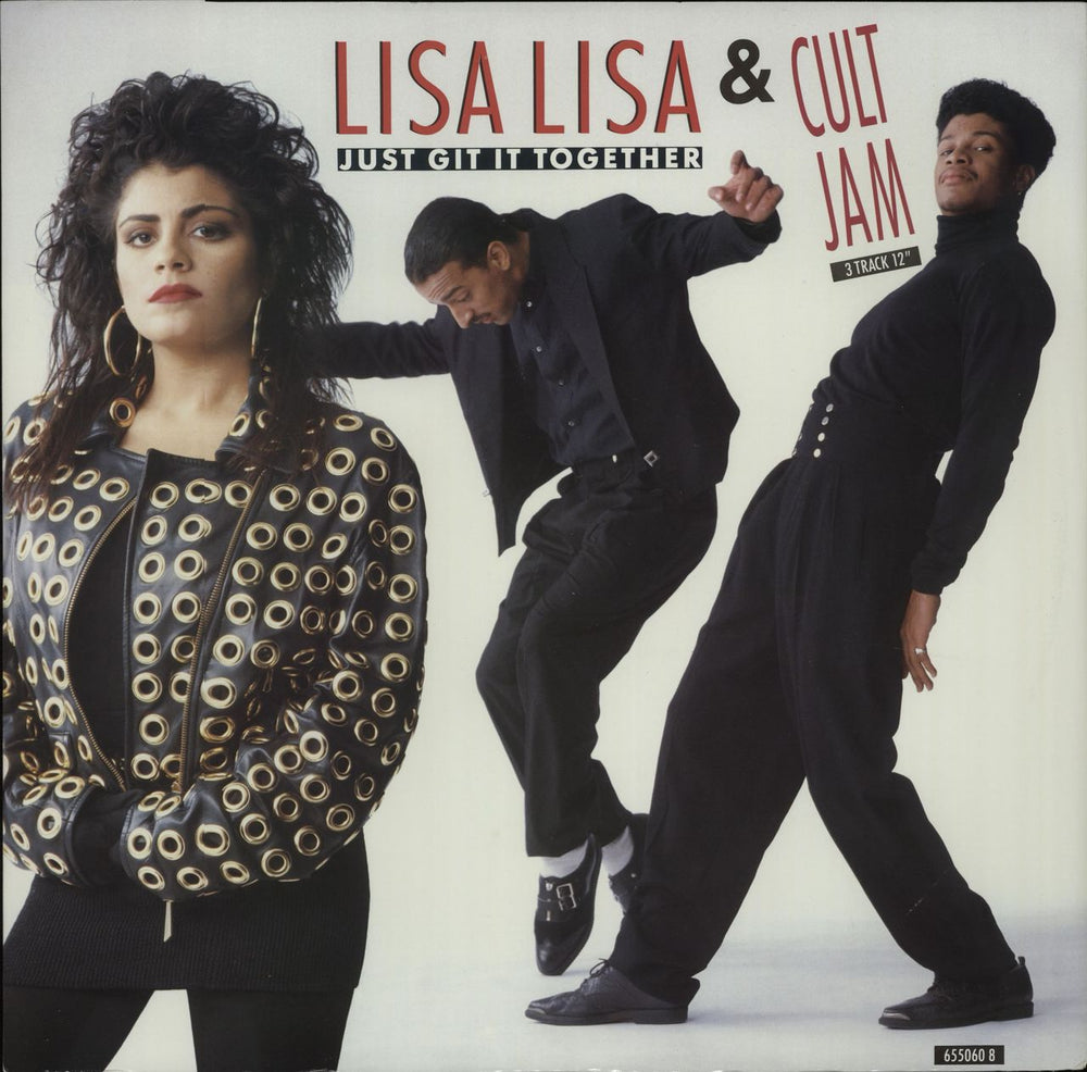 Lisa Lisa & Cult Jam Just Git It Together UK 12" vinyl single (12 inch record / Maxi-single) 6550608