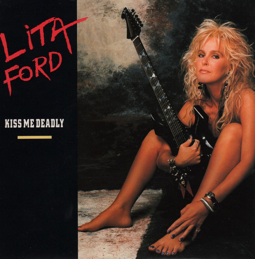 Lita Ford Kiss Me Deadly UK 7" vinyl single (7 inch record / 45) PB49575