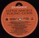 Little Angels Young Gods UK vinyl LP album (LP record) LITLPYO565531