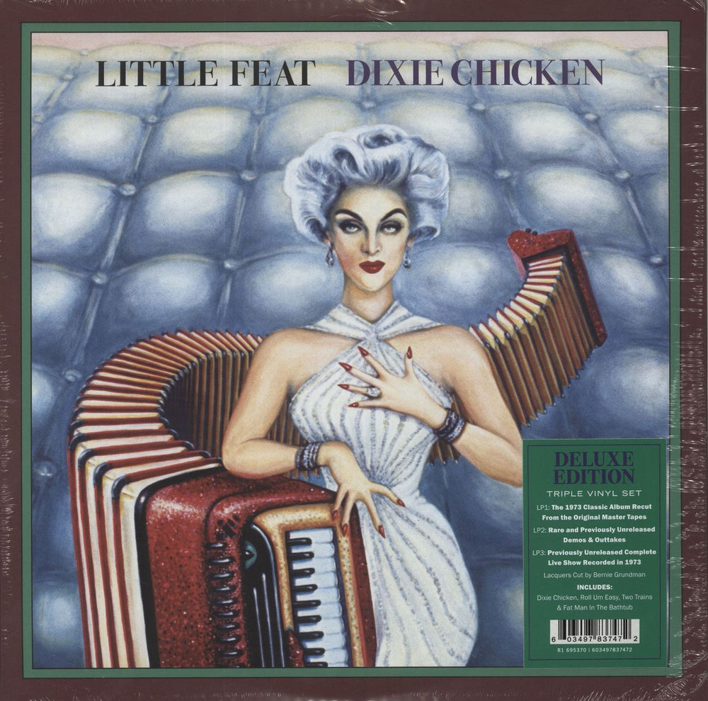 Little Feat Dixie Chicken - Deluxe Edition + Hype Sticker - Sealed UK 3-LP vinyl record set (Triple LP Album) R1-695370