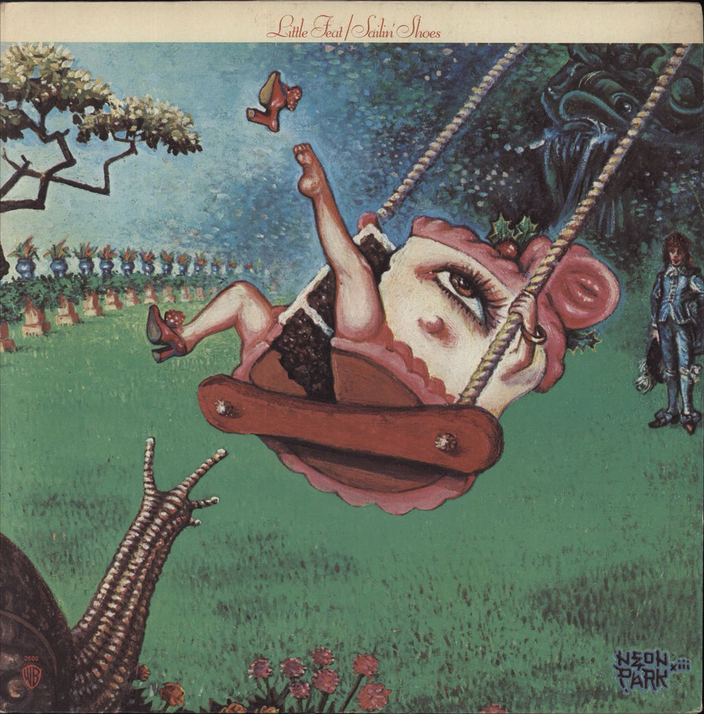 Little Feat Sailin' Shoes - Burbank Label US Promo vinyl LP album (LP record) BS2600