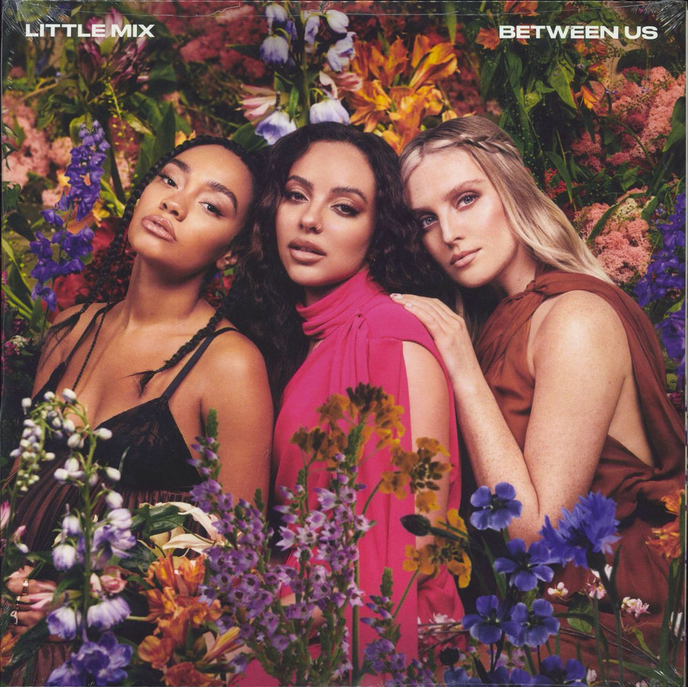 Little Mix Between Us - Orange Vinyl - Sealed UK 2-LP vinyl record set (Double LP Album) 19439926341