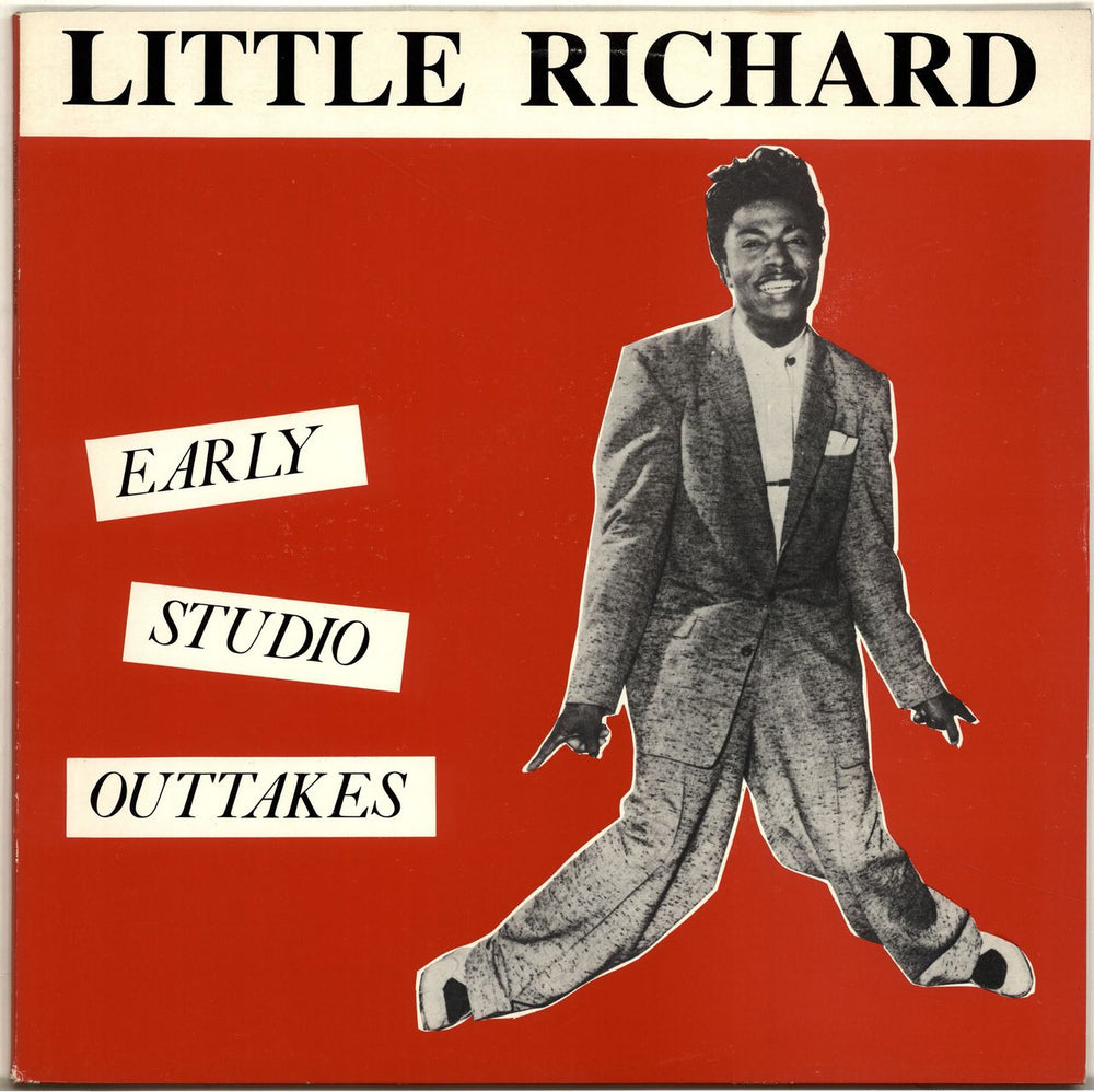 Little Richard Early Studio Outtakes Swedish vinyl LP album (LP record) SJLP-565