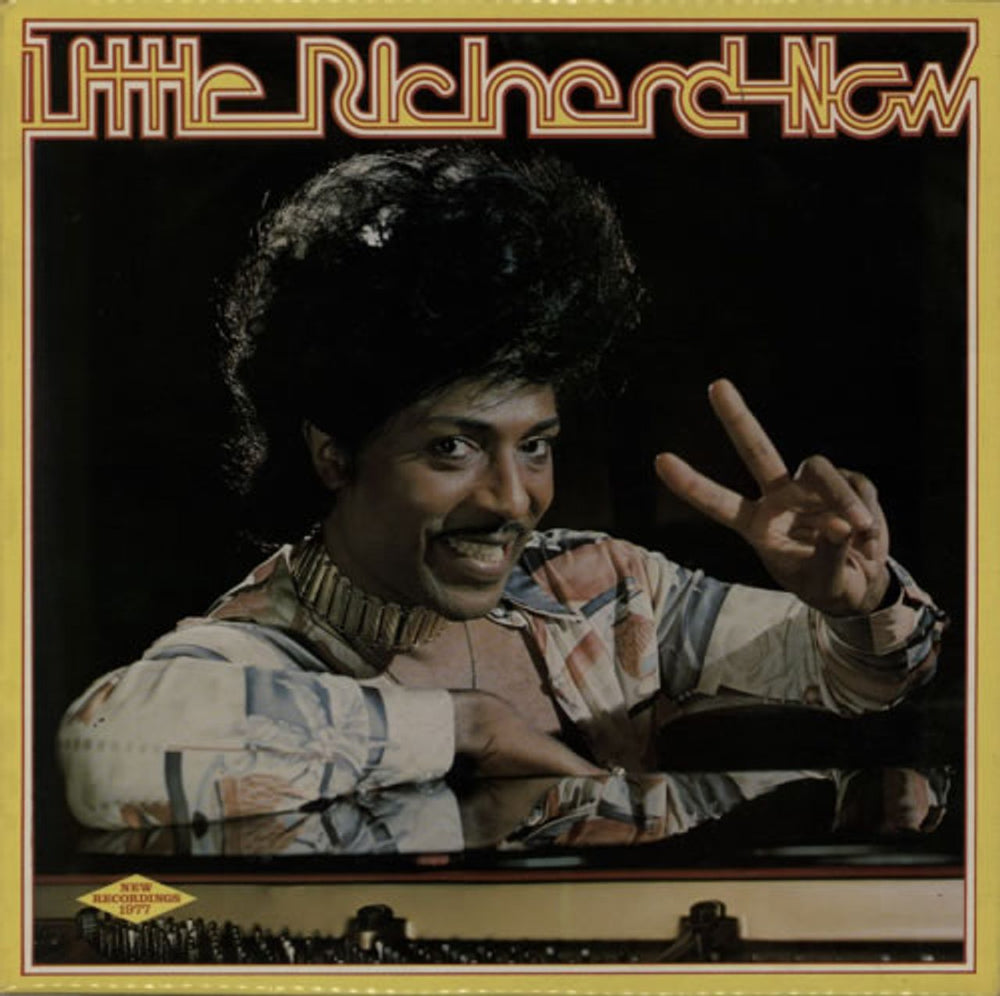 Little Richard Now UK vinyl LP album (LP record) CRLP510