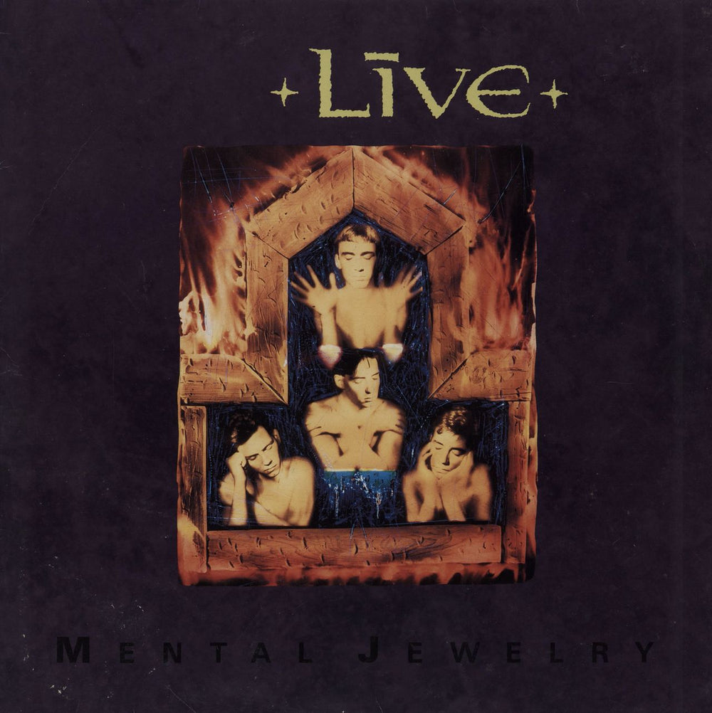 Live Mental Jewelry German vinyl LP album (LP record) MCA10346