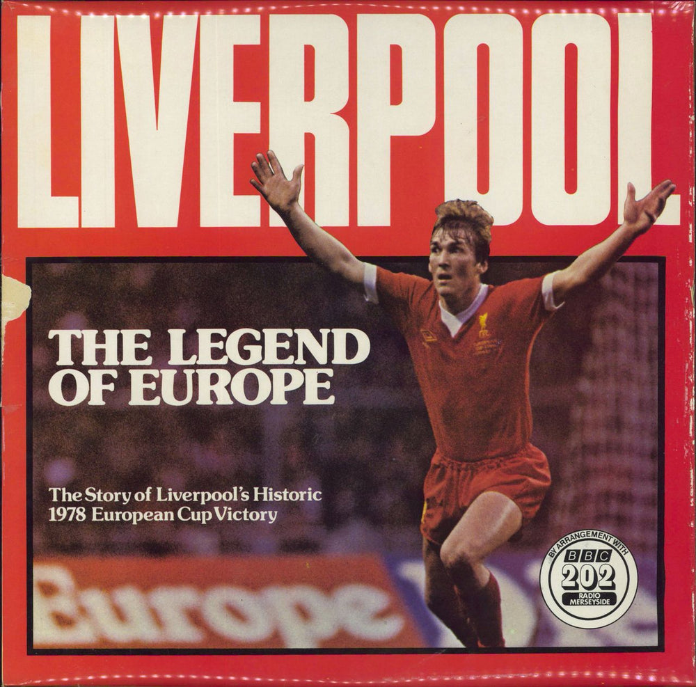 Liverpool FC The Legend Of Europe UK vinyl LP album (LP record) QP27/78