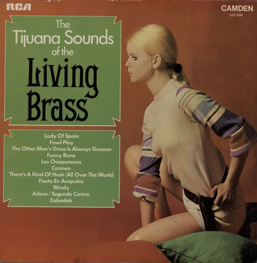 Living Brass The Tijuana Sounds Of The Living Brass UK vinyl LP album (LP record) CDS1104