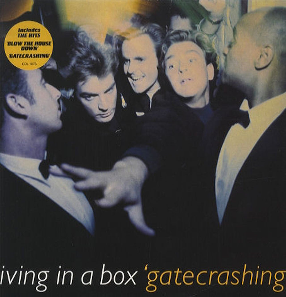 Living In A Box Gatecrashing UK vinyl LP album (LP record) CDL1676