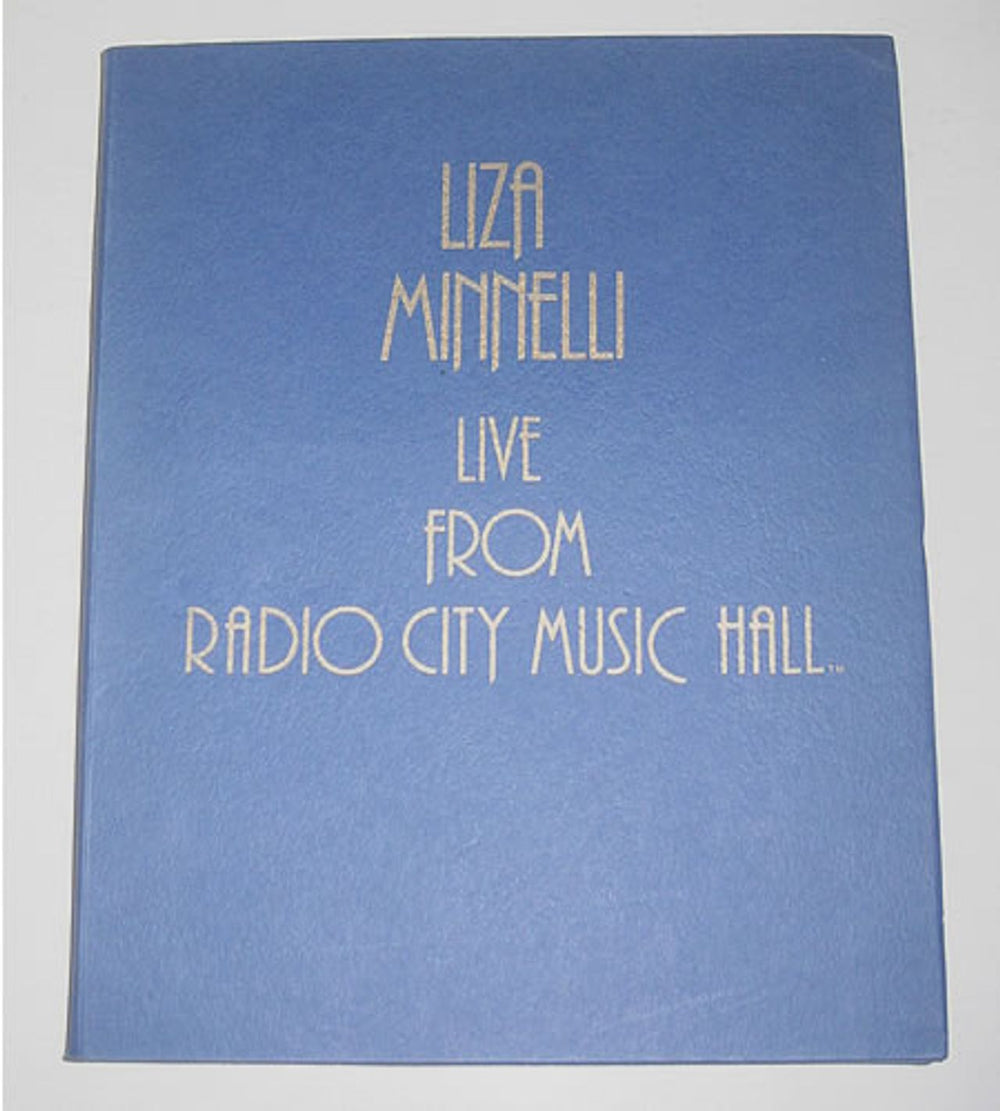 Liza Minnelli Live From Radio City Music Hall UK Promo CD Album Box Set PROMO BOX