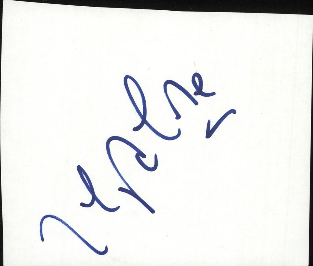 Lloyd Cole Autograph UK memorabilia AUTOGRAPH