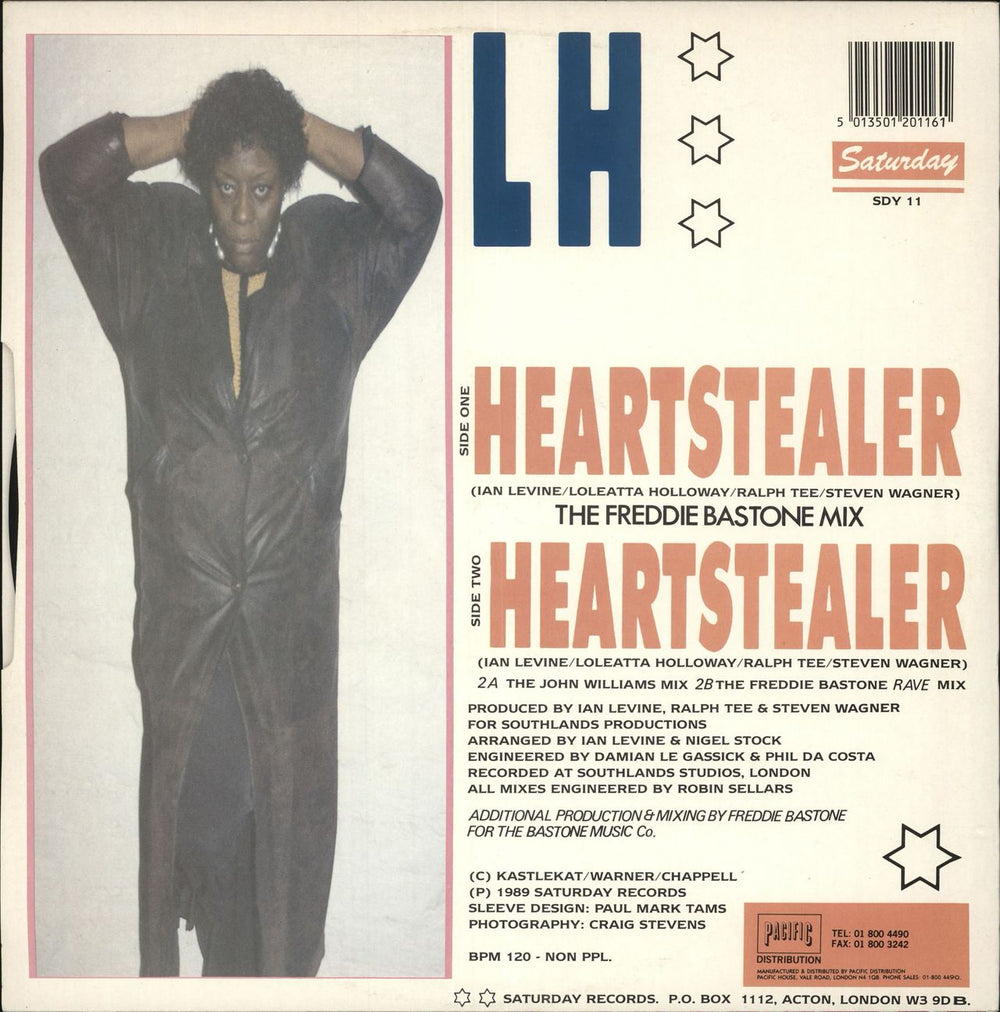 Loleatta Holloway Heartstealer UK 12" vinyl single (12 inch record / Maxi-single) 5013501201161