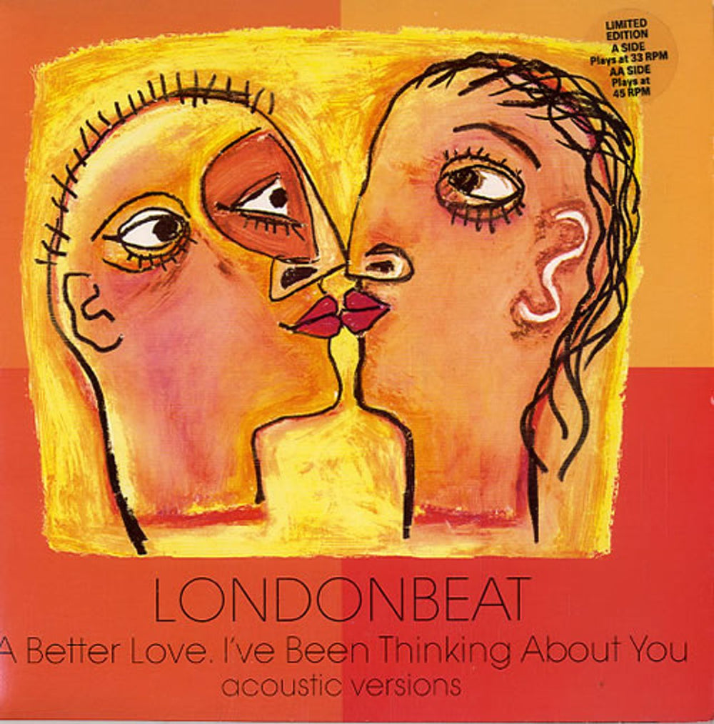 Londonbeat A Better Love UK 7" vinyl single (7 inch record / 45) ANX22