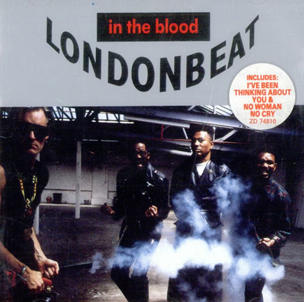 Londonbeat In The Blood German CD album (CDLP) ZD74810