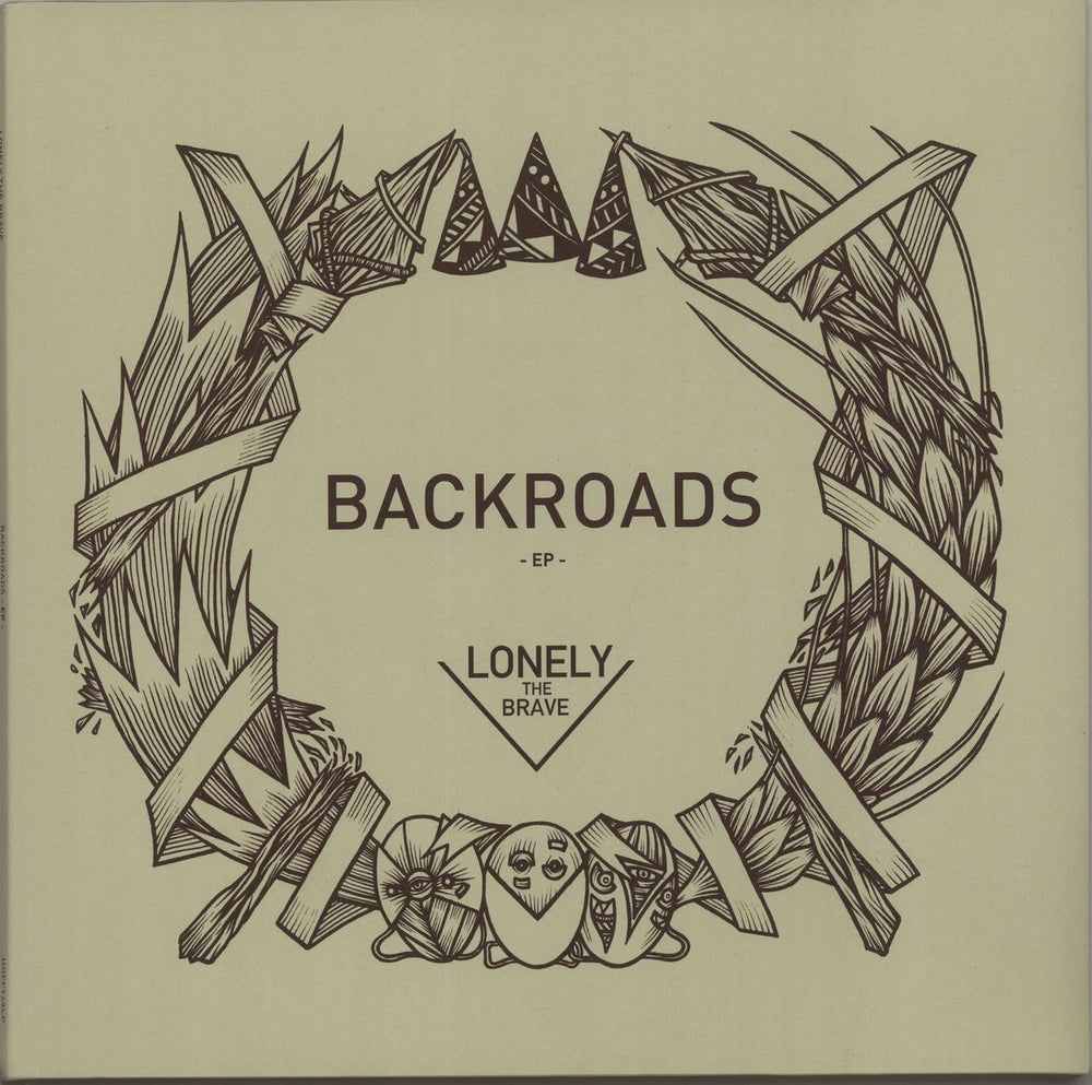 Lonely The Brave Backroads UK 12" vinyl single (12 inch record / Maxi-single) HOFF169LP