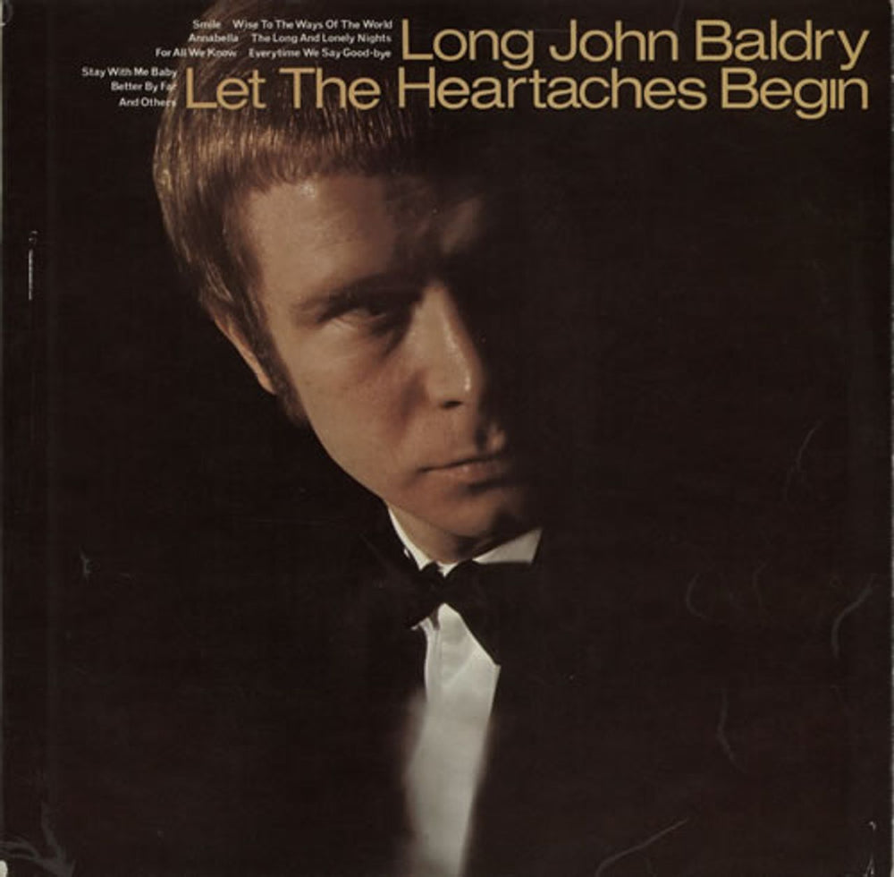 Long John Baldry Let The Heartaches Begin UK vinyl LP album (LP record) NPL18208