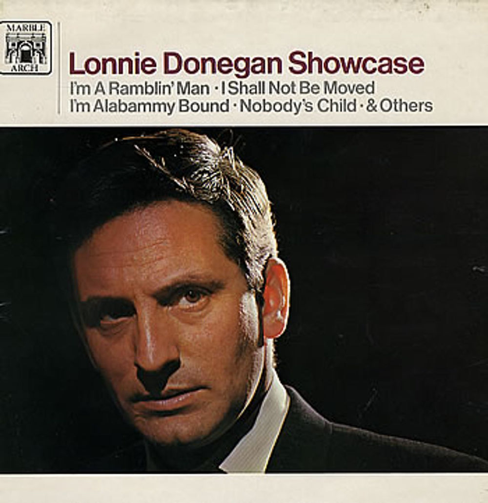 Lonnie Donegan Lonnie Donegan Showcase UK vinyl LP album (LP record) MAL797