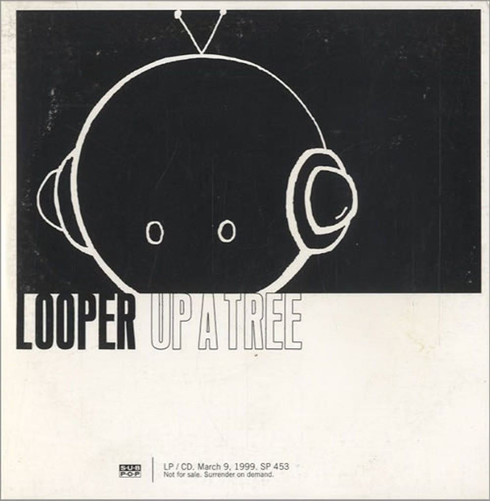 Looper Up A Tree US Promo CD album (CDLP) SP453