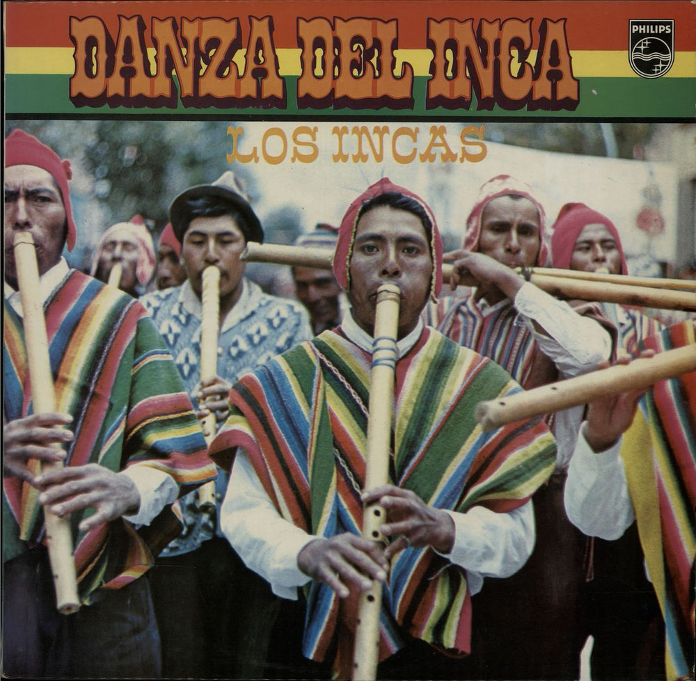 Los Incas Danza Del Inca UK vinyl LP album (LP record) 6311068