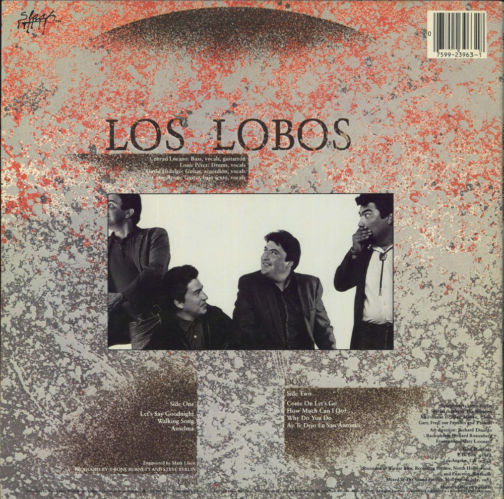 Los Lobos ... And A Time To Dance US vinyl LP album (LP record) 075992396318