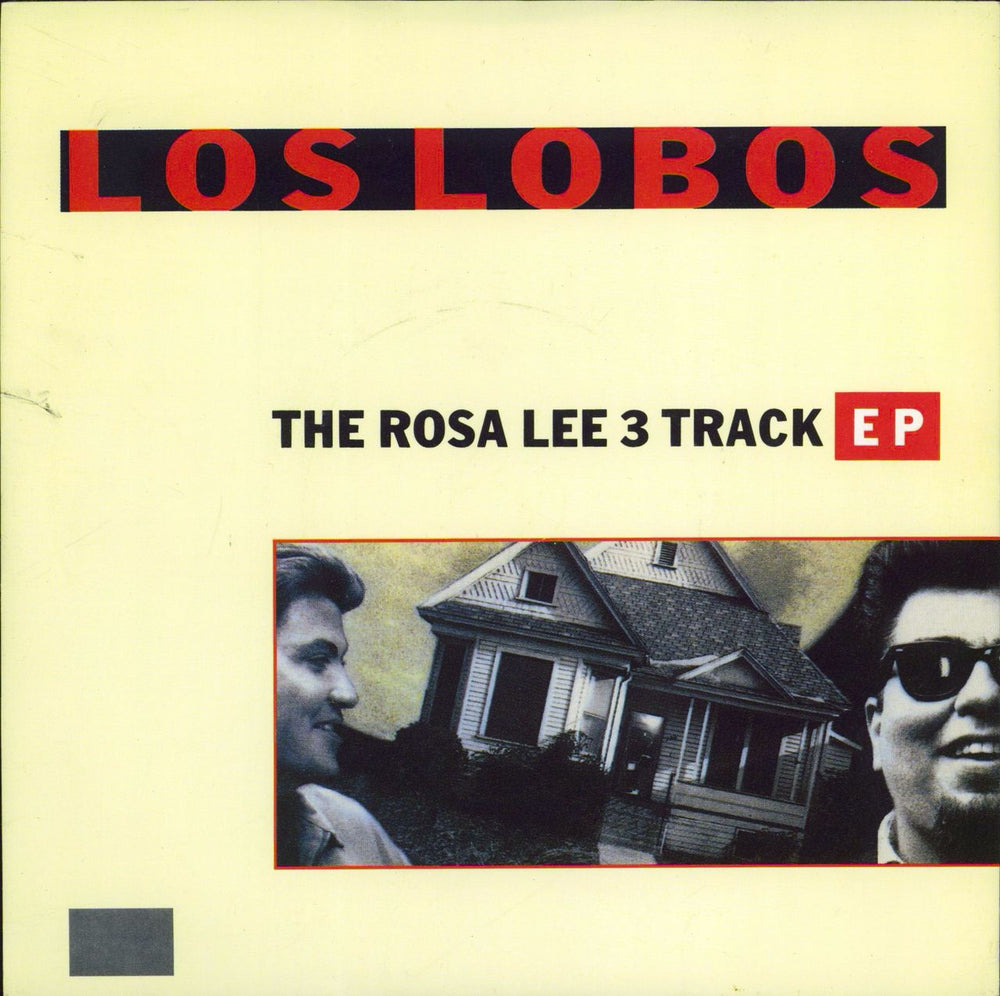 Los Lobos The Rosa Lee 3 Track EP UK 7" vinyl single (7 inch record / 45) LASH10