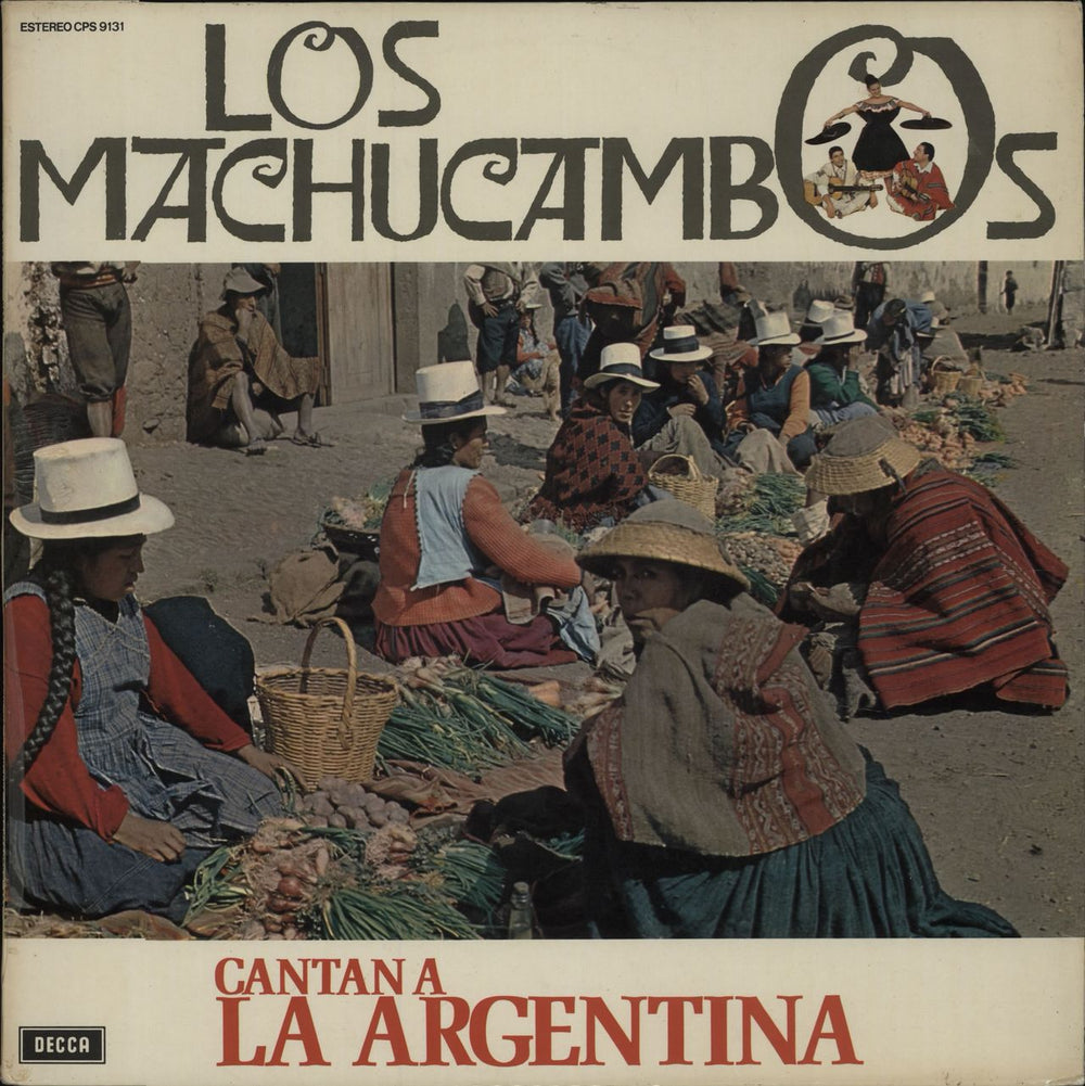 Los Machucambos Cantana La Argentina Spanish vinyl LP album (LP record) CPS9131