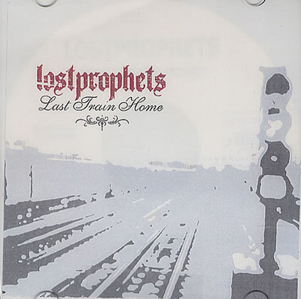 Lostprophets Last Train Home US Promo CD-R acetate CD-R ACETATE