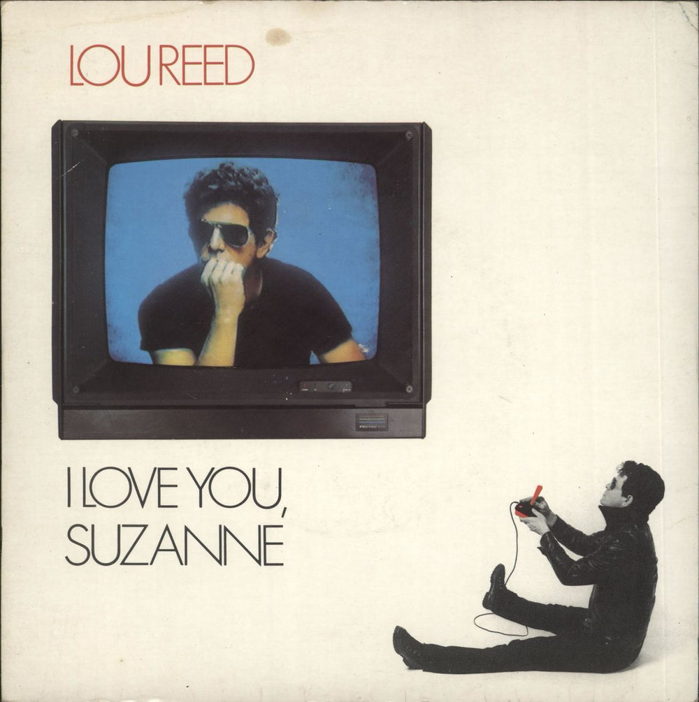 Lou Reed I Love You Suzanne + Sleeve UK 7" vinyl single (7 inch record / 45) RCA417