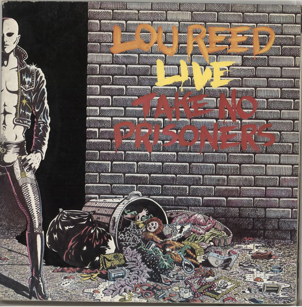 Lou Reed Live - Take No Prisoners Italian 2-LP vinyl record set (Double LP Album) XL03066(2)