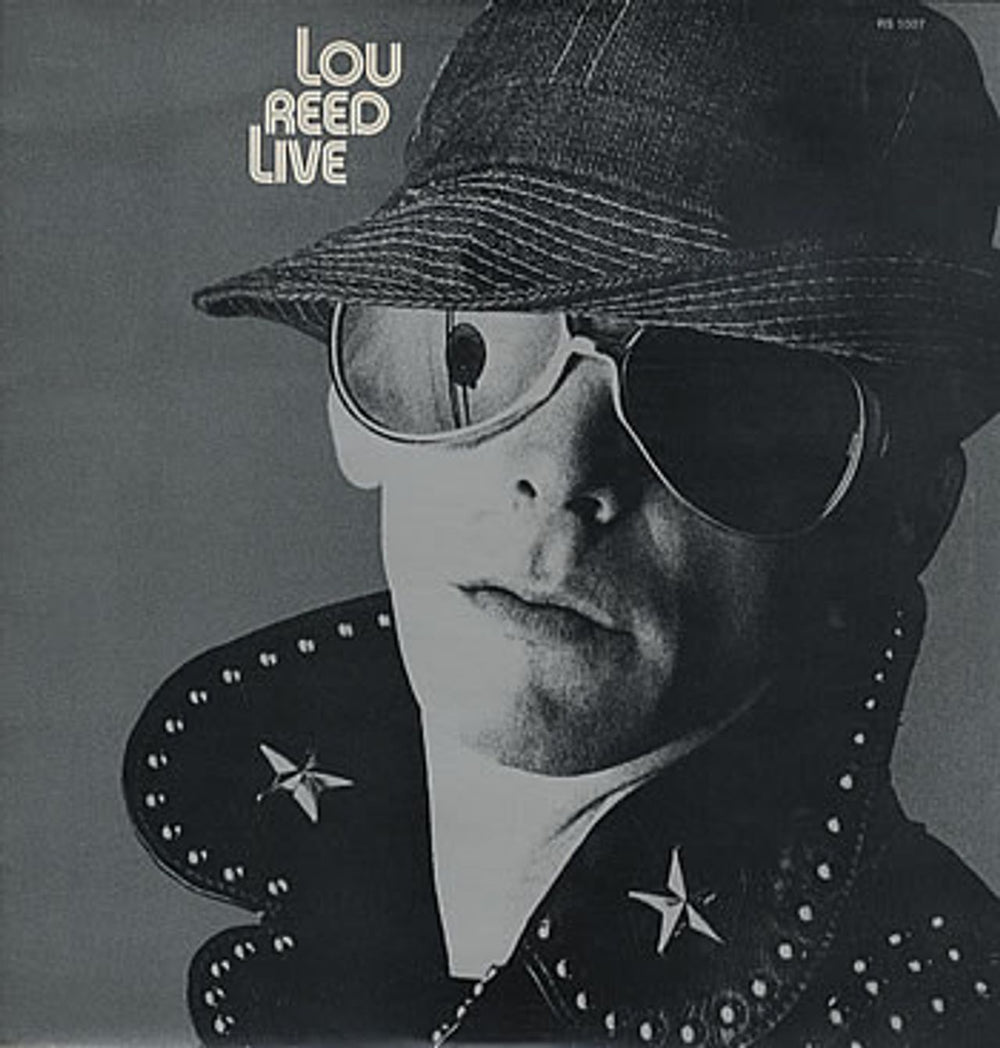 Lou Reed Lou Reed Live UK vinyl LP album (LP record) RS1007