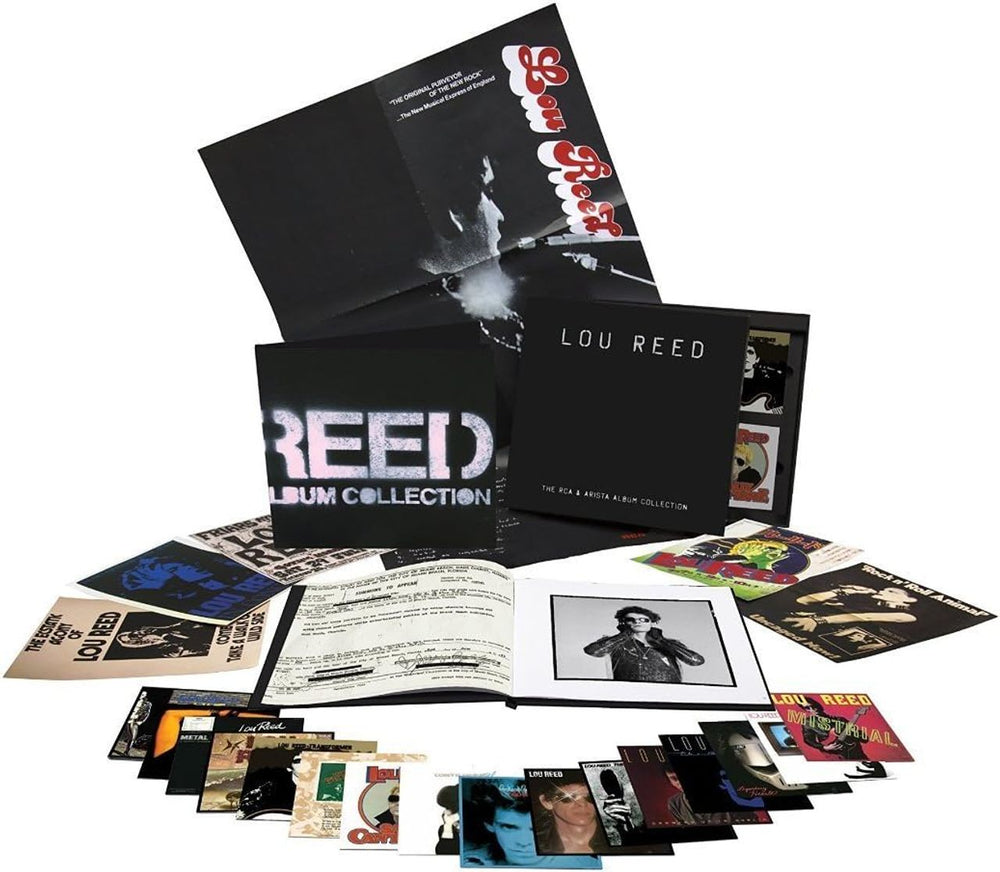 Lou Reed The RCA & Arista Album Collection UK CD Album Box Set LOUDXTH816546