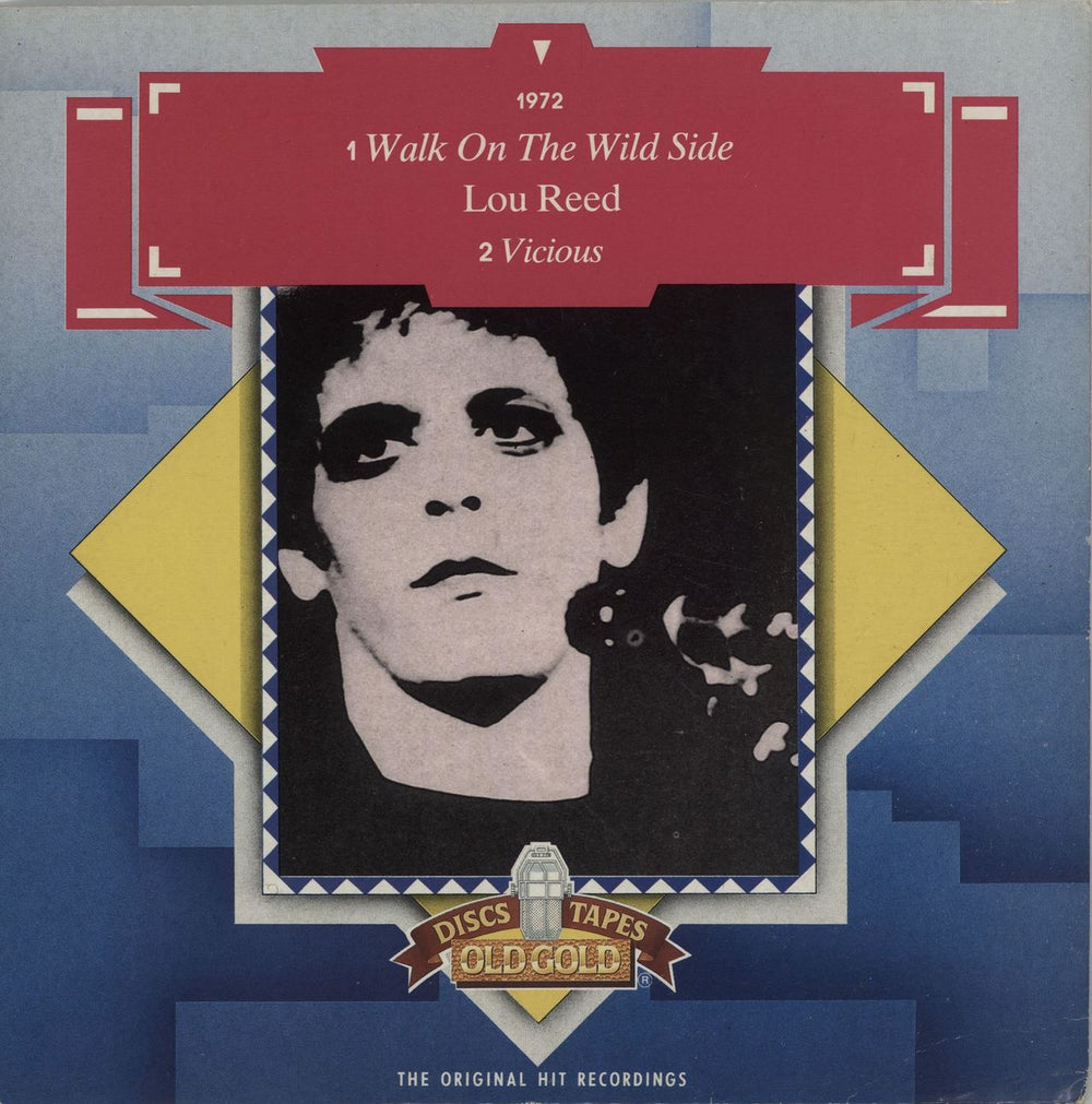 Lou Reed Walk On The Wild Side + P/s UK 7" vinyl single (7 inch record / 45) OG9635