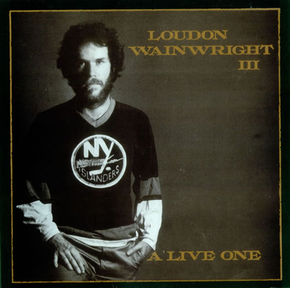 Loudon Wainwright III A Live One UK vinyl LP album (LP record) RAD24