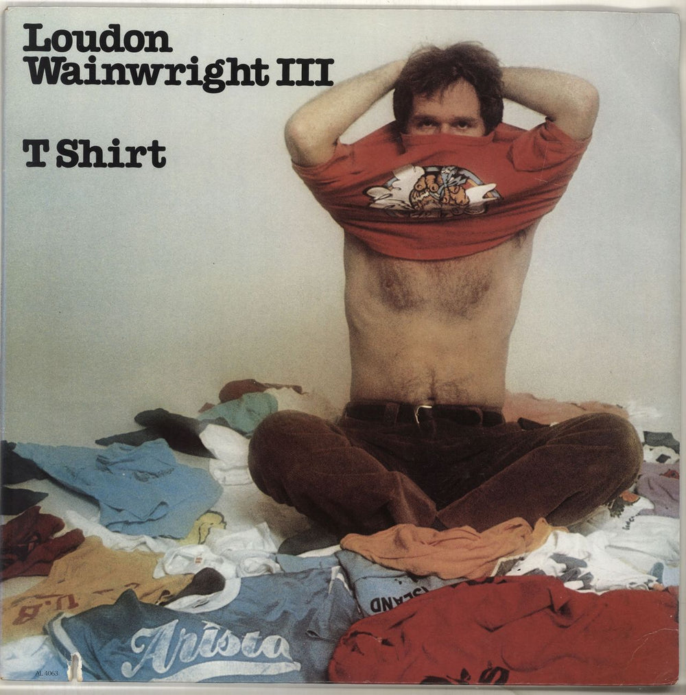 Loudon Wainwright III T Shirt US vinyl LP album (LP record) AL-4063