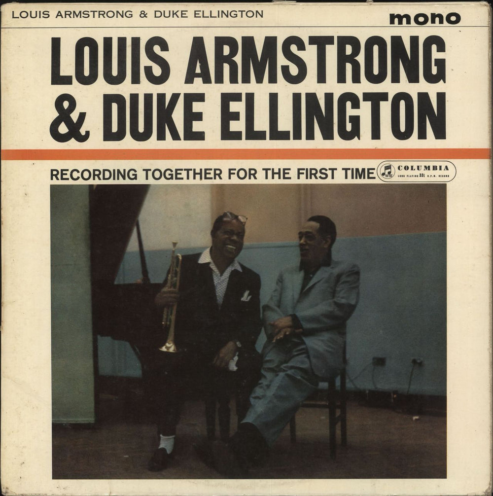 Louis Armstrong & Duke Ellington Louis Armstrong & Duke Ellington UK vinyl LP album (LP record) 33SX1400