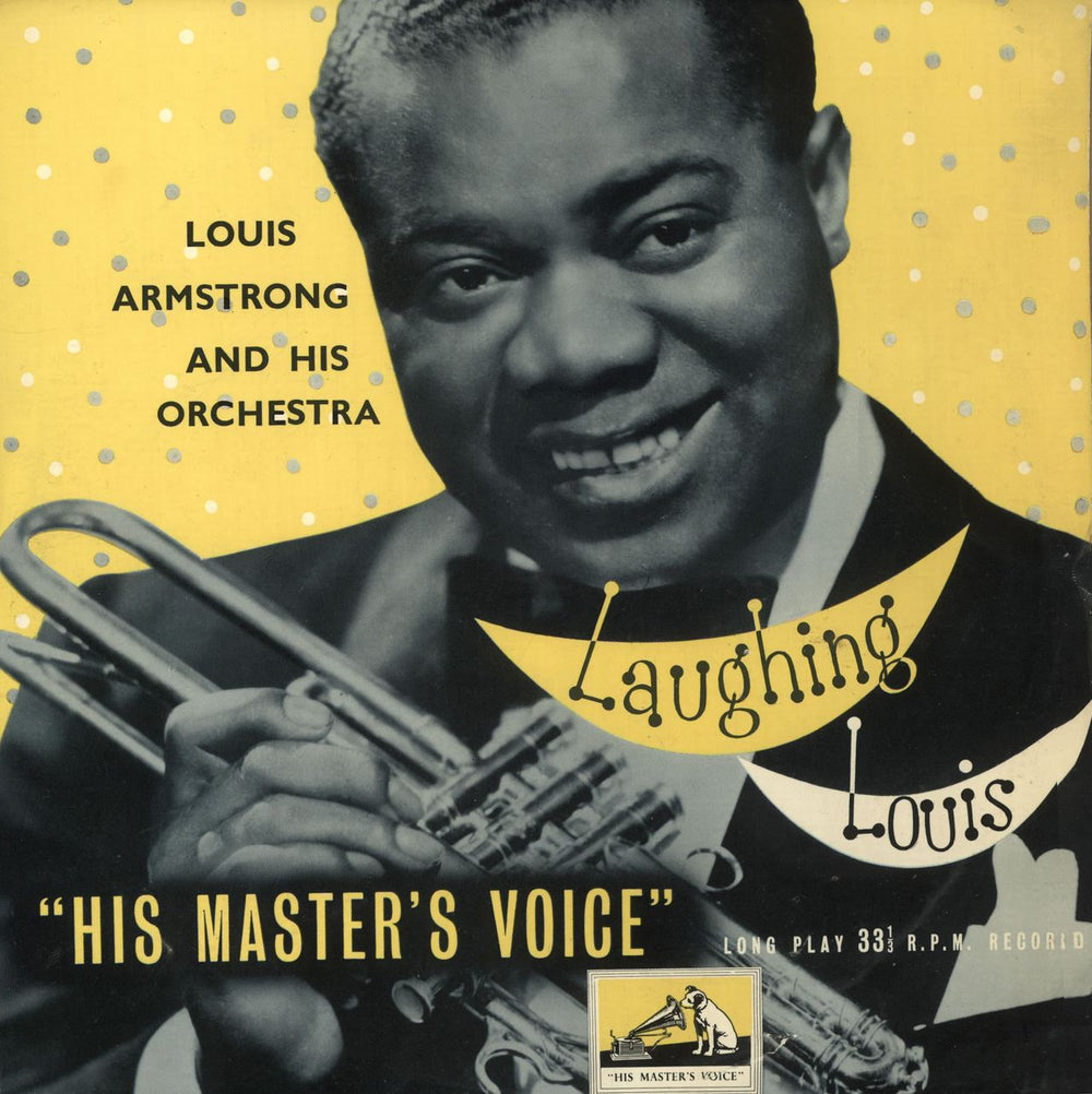 Louis Armstrong Laughing Louis UK 10" vinyl single (10 inch record) DLP1036