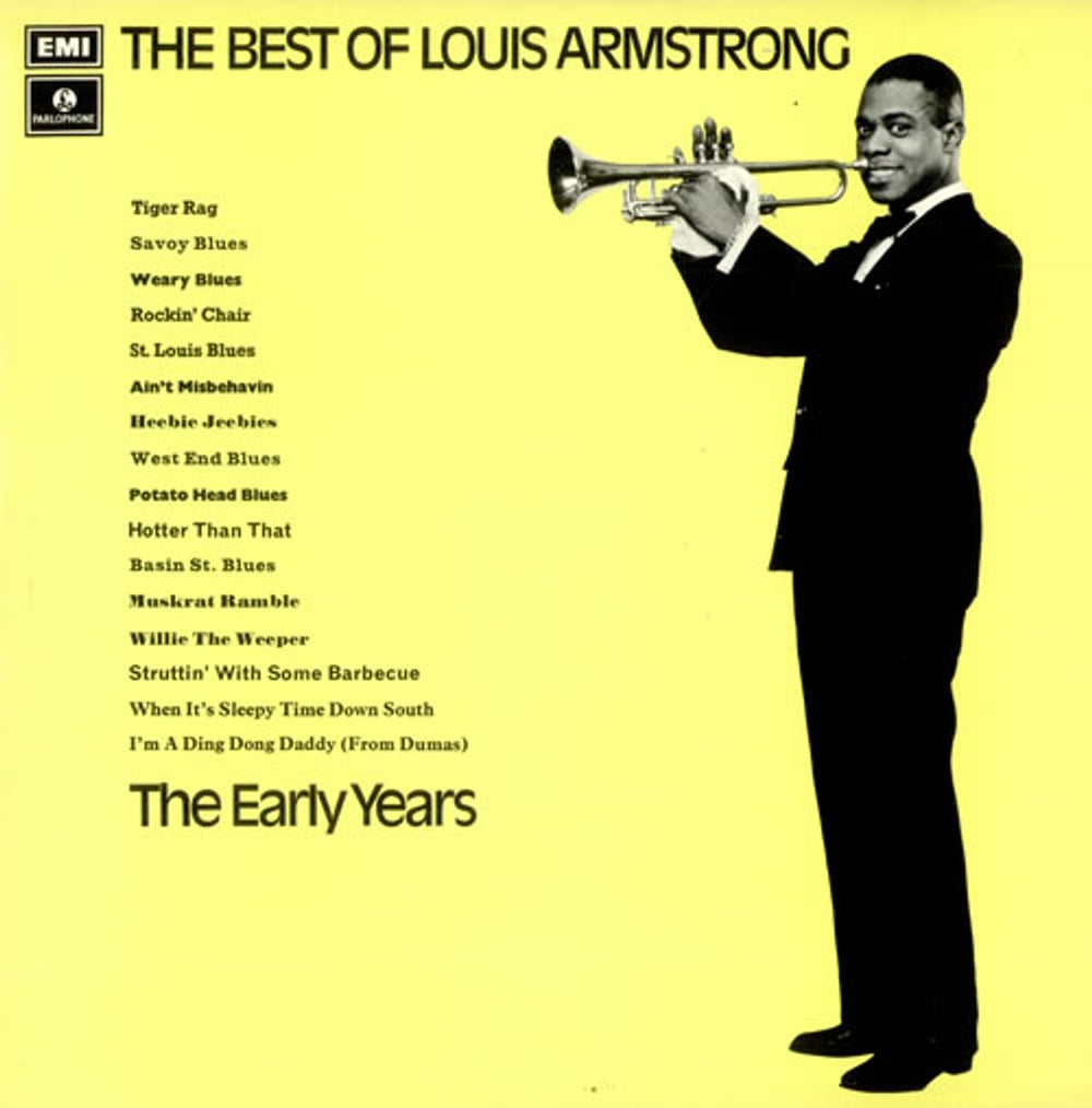 Louis Armstrong The Best Of Louis Armstrong UK vinyl LP album (LP record) PMC7136