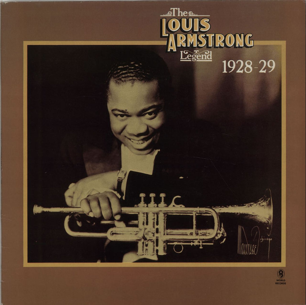 Louis Armstrong The Louis Armstrong Legend 1928-29 UK vinyl LP album (LP record) SH407