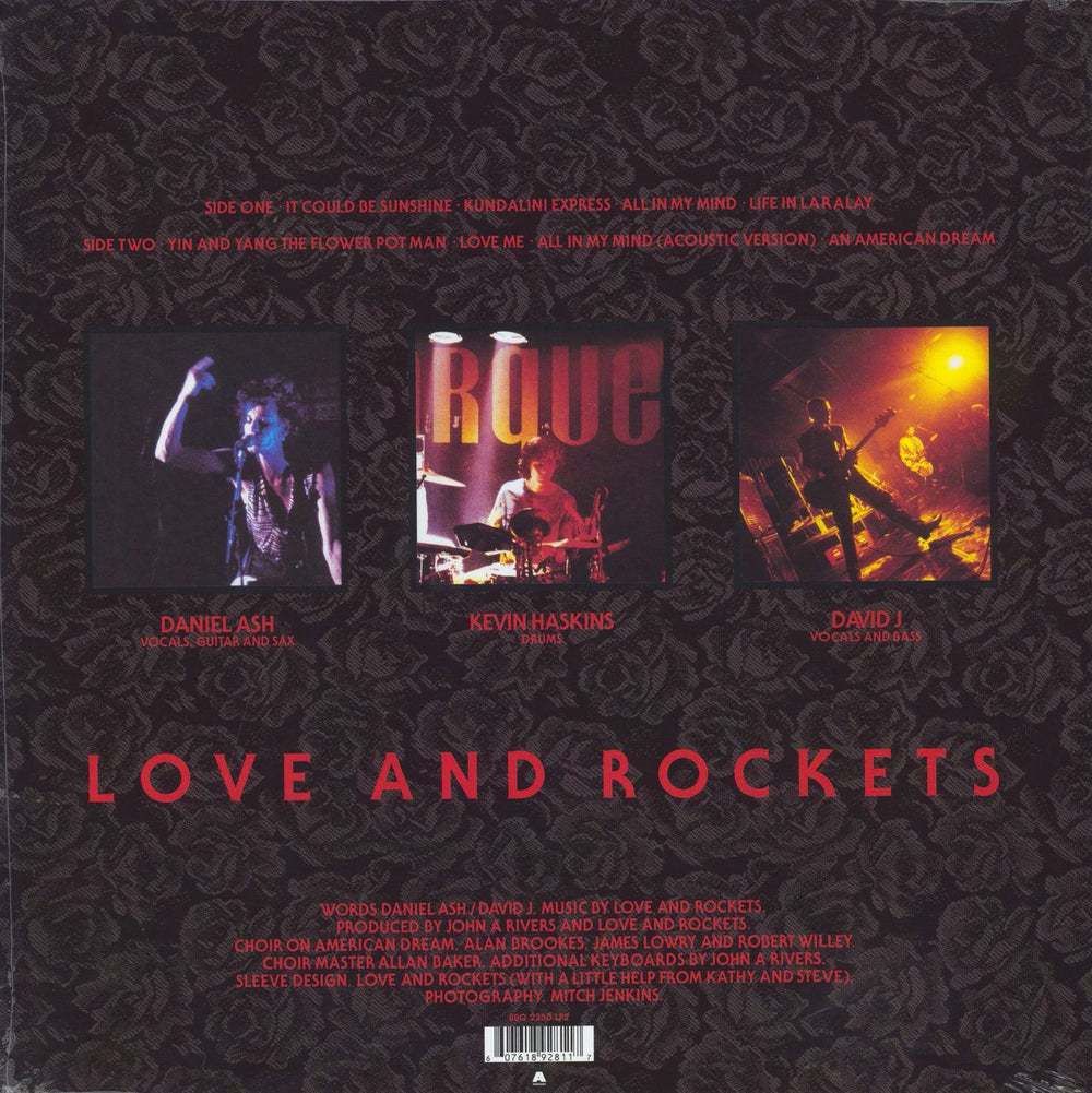 Love & Rockets Express: Beggars Arkive - Sealed UK vinyl LP album (LP record) 607618928117