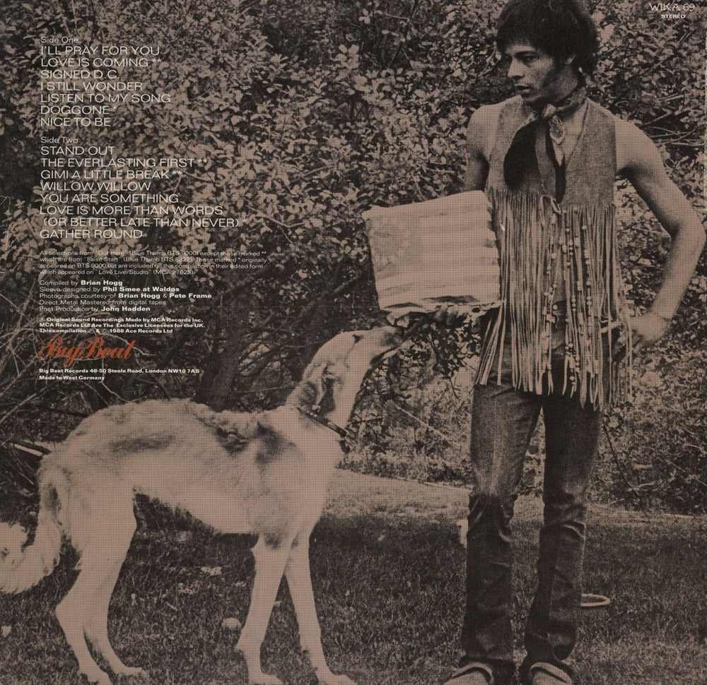 Love Out There UK vinyl LP album (LP record)