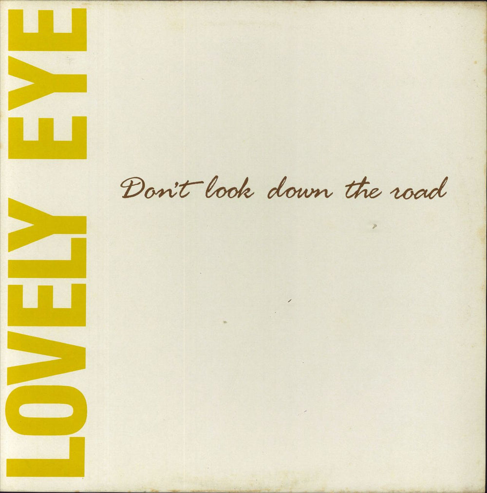 Lovely Eye Don't Look Down The Road UK 12" vinyl single (12 inch record / Maxi-single) 12CLARK1