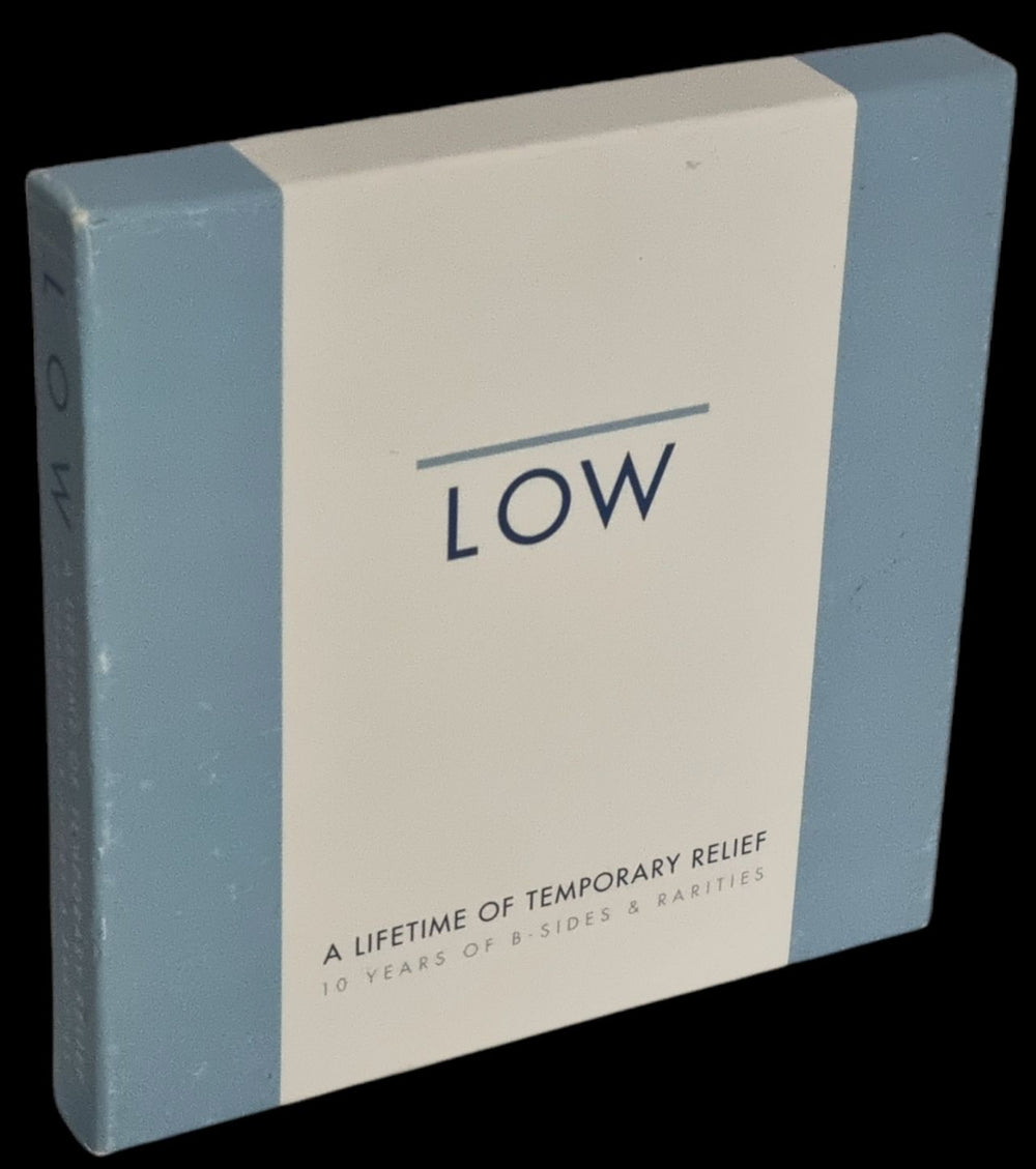 Low A Lifetime Of Temporary Relief: 10 Years Of B-Sides & Rarities - EX UK CD Album Box Set RTRADCDX195