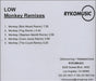 Low Monkey Remixes US Promo CD-R acetate CD-R ACETATE