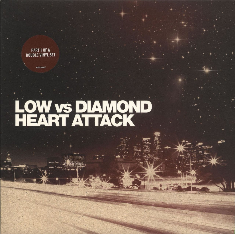 Low Vs Diamond Heart Attack - 2 x 7" Singles UK 7" vinyl single (7 inch record / 45) MARRA004X/Y