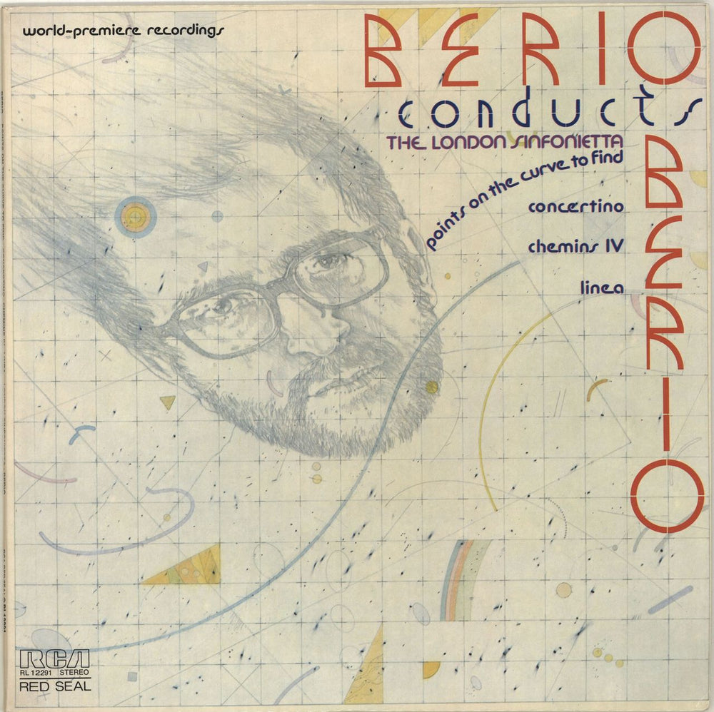 Luciano Berio Berio Conducts Berio Italian vinyl LP album (LP record) RL12291