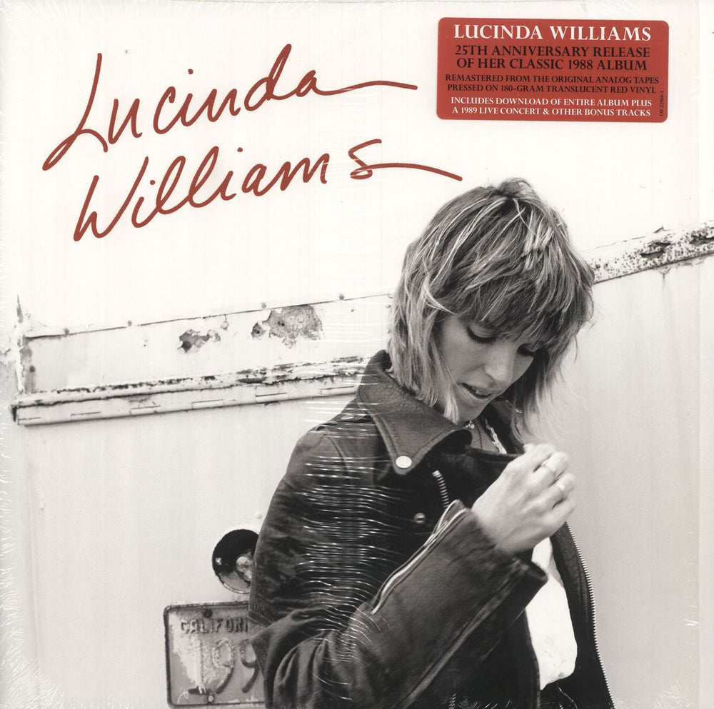 Lucinda Williams Lucinda Williams - 180gram Red Vinyl + Shrink US vinyl LP album (LP record) LW22968-1