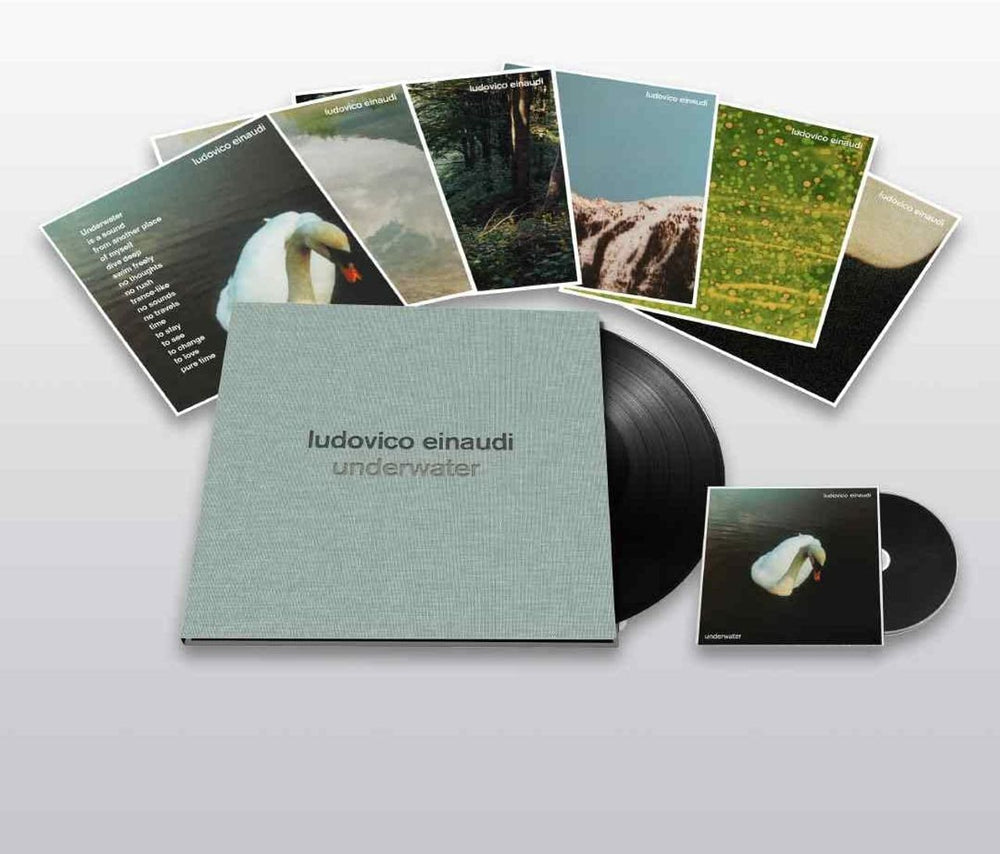 Ludovico Einaudi Underwater + Bonus CD - Sealed Box UK Vinyl Box Set 00602438754625