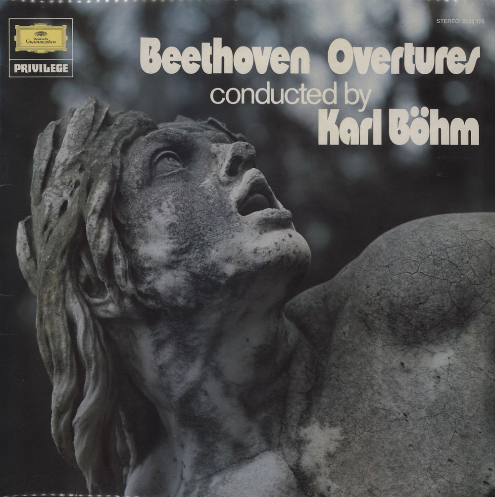 Ludwig Van Beethoven Beethoven Overtures UK vinyl LP album (LP record) 2535135