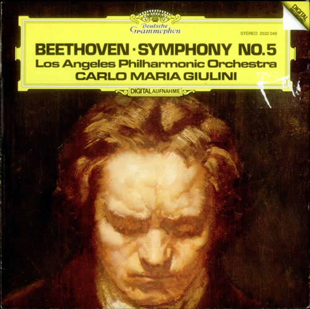 Ludwig Van Beethoven Symphony No. 5 German vinyl LP album (LP record) 2532049