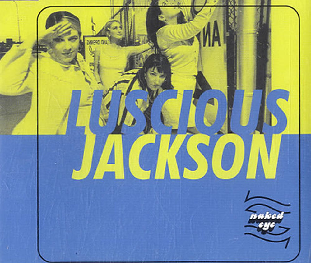 Luscious Jackson Naked Eye Dutch CD single (CD5 / 5") 724388361323